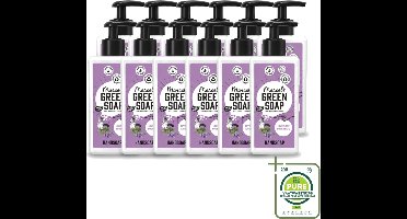 12 x Marcel's Green Soap - Handzeep - Lavendel & Rozemarijn - Zachte verzorging - 250 ml - Grootverpakking - Vaatwasstrips - Handzeep - Handen Verzorgen - Natuurlijke Handzeep - Lavendel Handzeep - Rozemarijn Handzeep