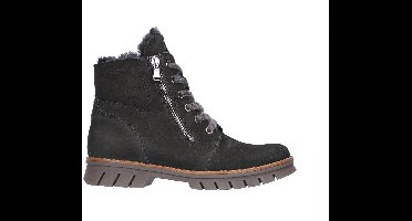 Waldläufer H-Xara - dames laars - Zwart - maat 41 (EU) 7.5 (UK)