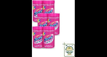 6 x Vanish Oxi Action - Veilige Kleur - Vlekkenverwijderaar Poeder - Zonder Bleek - Gekleurde Was - 1.5 Kg - Vlekverwijderaar - Kleur Veilig - Wasmiddel - Poeder - Gekleurde Was