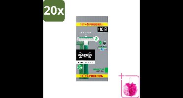 20 x Wilkinson - Wegwerpscheermesjes - Extra Essential 2 Sensitive - Zacht - 15 mesjes - Bulkverpakking - Wegwerpscheermesje - Douchemop - Scheermesje