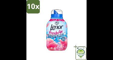 10 x Lenor - Wasverzachter - Fresh Air - Fleurige Bloesem - 36 Wasbeurten - Grootverpakking - Vaatwasstrips - Wasverzachter - Frisheid - Buiten Gedroogd Was - Bloemige Geur - Wasgoed