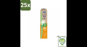 25 x Swirl – Pedaalemmerzakken – Bio – 20 L – 6 zakken - Grootverpakking - Vaatwasstrips - Bio Pedaalemmerzak - Biologisch Afbreekbaar - Pedaalemmerzak 20 L - Afvalzak - Duurzame Afvalzak
