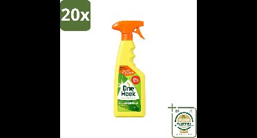20 x Driehoek – Spray Allesreiniger – Oranjebloesem – 500 ml - Wasstrips - Allesreiniger Spray - Reinigingsmiddel - Huishoudelijke Reiniger - Hout Reinigen - Natuursteen Reinigen