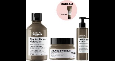 L'Oréal Professionnel - Absolut Repair Molecular Set + Cadeau - 300+2x250ml