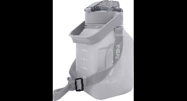Waterfles Dumbbell 1,5L - Grijs
