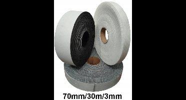 FILCOWA Akoestische Tape 3mm x 30m voor Profielen 70mm