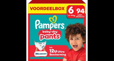 Pampers Baby Dry Luierbroekjes Maat 6 (13-19kg) 94 stuks