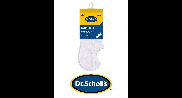2 paar Scholl Comfort Footies Sokken - Maat 39-42 - Wit