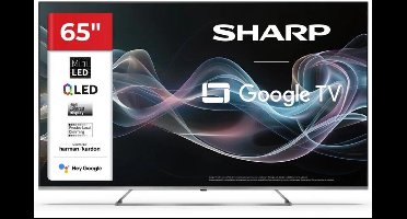 SHARP 65JP7265E - 65 inch tv- 4K Ultra HD QLED MiniLED Google TV™