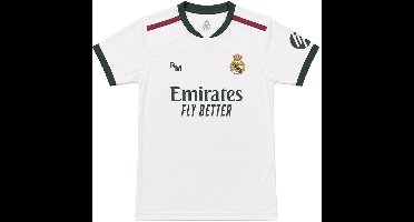 Real Madrid Voetbaltenue - Thuis Voetbal Tenue Kinderen - Maat 116 t/m 164 - Seizoen 2026/2027 - Shirt en Broekje - Jongens - Meisjes - Wit
