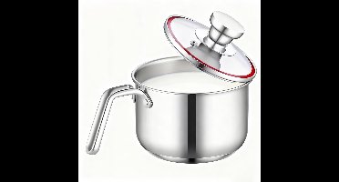 Solidchoice - Mini Melkpan van RVS voor Babyvoeding 14 cm