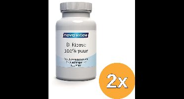 2x Nova Vitae D-Ribose 100% Puur (100 gr)