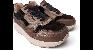 Xsensible Nimco Sneaker 7005 Esther 70405.2.360 Wijdte KX Dark Brown Combi