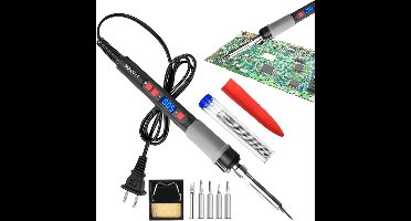 Soldeerbout Set - Elektronica Reparatie Tool - Fijne Elektronica Reparatie - Snel Verwarmingssysteem - 90W - Niet gespecificeerd