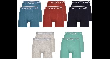 Mario Russo Boxershorts - Boxershort heren - Onderbroeken heren - 10-pack - XL - Color Mix