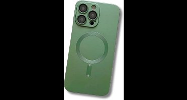 GREEN ON Lens Shield Magsafe TPU Case For IPhone 11 - Groen / Green