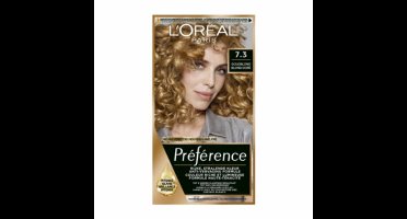 L'Oréal Préférence Permanente Haarkleuring 7.3 Goudblond