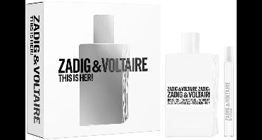 Zadig & Voltaire - This is Her! Eau de Parfum Geschenkset 100 ml + 10 ml