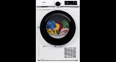 Tomado TDH8002W Warmtepompdroger - 8 kg - energieklasse C - 14 droogprogramma's - UV licht - 66 dB