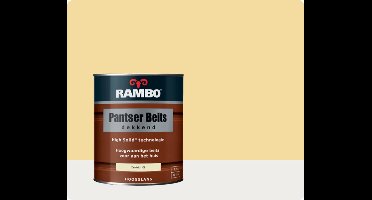 Rambo Pantser Beits Dekkend 0,75 liter - Zandwit