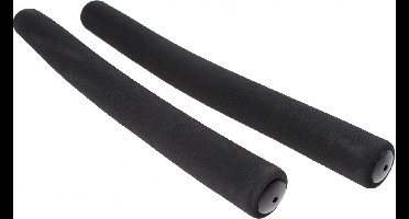 Falkx Foam stuurset - Comfortabel - Zwart - Inclusief afdekdoppen - Per set