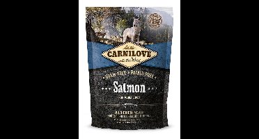 Carnilove Hondenvoer Zalm 1.5kg - Graanvrij, Hoog Vleesgehalte, Met Groenten en Fruit