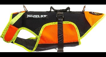 IDC® Multifunctional dog vest 3 in 1 neon maat Medium.