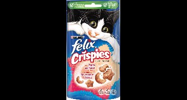 FELIX Crispies - Zalm & Forel - Kattensnack - 5x 45 g