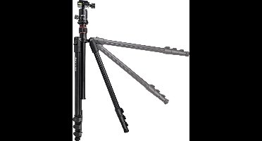 Dörr Pro Statief PB-165 - 165cm. hoog - Zwart - ook als Monopod - inclusief tas