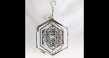 Cosmo Spinner - ca. 8" / 20 cm,windspinners, vrucht van het leven, Fruit of life.