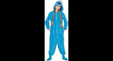 Onesie Koekiemonster Kostuum Kind Licentie - 7-9 Jaar