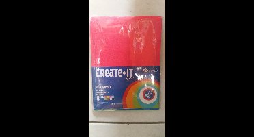 Haza Original Knutselvilt Create It 148 X 210 Mm 8 Vellen Multicolor