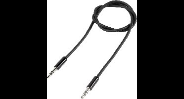 SpeaKa Professional SP-7870044 Jackplug Audio Aansluitkabel [1x Jackplug male 3,5 mm - 1x Jackplug male 3,5 mm] 1.00 m