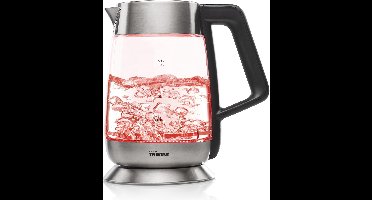 Tristar Waterkoker WK-3375 - 1.8 liter - 2200W - Instelbare temperatuur - Glazen - Multi Color LED