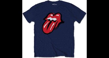 The Rolling Stones - No Filter Tongue Heren T-shirt - M - Blauw