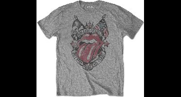 The Rolling Stones - Tattoo You US Tour Heren T-shirt - XL - Grijs