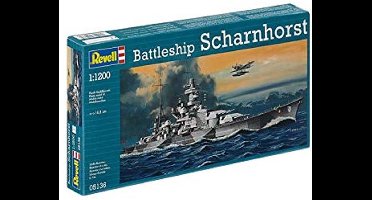 Revell Scharnhorst Marineschipmodel Montagekit 1:1200