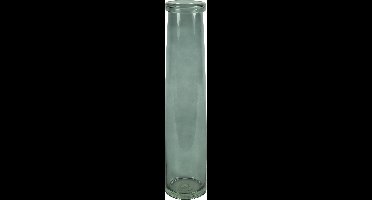 Non-branded Vaas Missy 10 X 43,5 Cm Glas Donkergrijs
