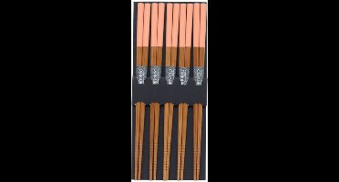Tokyo Design Studio - Chopstick Set - Roze bovenkant - 5 paar