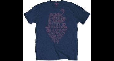 Pink Floyd - SOYCD Vintage Heren T-shirt - L - Blauw