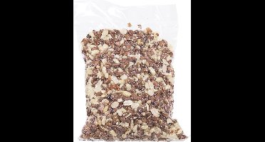 Voedersilo met 1 kilo pinda's-buitenvogels-Animal King