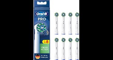 Oral-B borstels Pro CrossAction 8 stuks