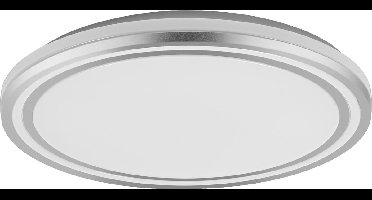LEDVANCE ORBIS Helman plafondlamp met LED, wit/zilver, 36W, 2500lm, 3000K, 830 vriendelijk warm wit, 485mm diameter, inclusief montageschroeven en pluggen