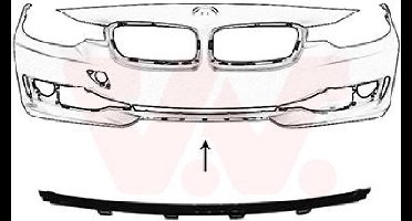 BMW 3 serie F30/ F31, 2012 - 2019 - grille lijst, Sport, onder, 2015 -