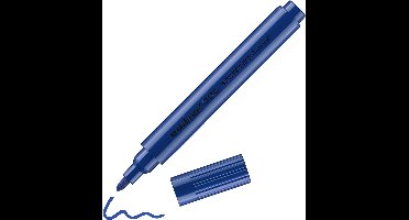 Edding 366, 1 stuk(s), Blauw, Ronde punt, 1 mm, 104 mm, 11 mm