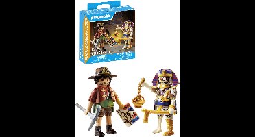 PLAYMOBIL DuoPacks Schattenjager en mummie 71796
