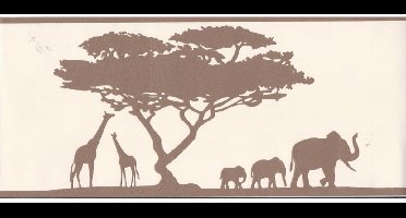 SAFARI BEHANGRAND DIEREN 93689-2