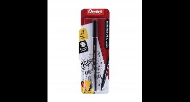 Pentel Dubbelzijdige Kalligrafie Stift - Zwart