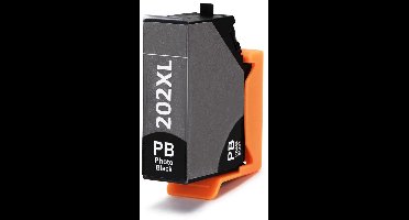 Inktcartridge Geschikt voor Epson 202 / 202XL - Foto zwart | Cartridge Geschikt voor Expression Premium XP 6000 - XP 6005 - XP 6100 - XP 610z