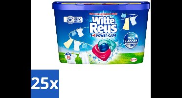 Witte Reus - Wasmiddel - Power Caps 3+1 - 14 Capsules - Bulkverpakking - 25 stuks